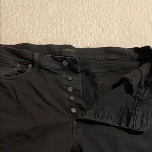 Ralph Lauren Polo Black Button fly Jeans